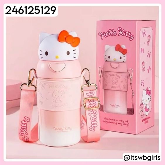 قمقمه استیل طرح کیتی